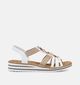 Rieker Witte Sandalen voor dames (370377)