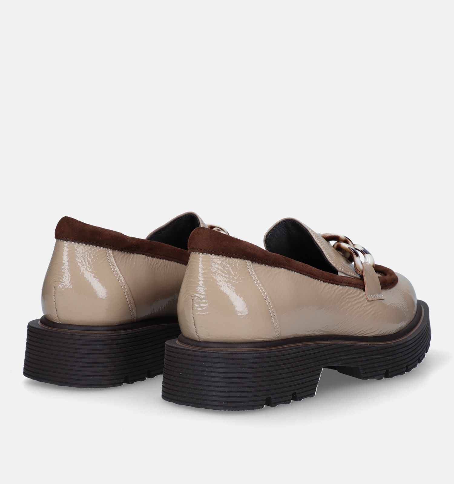 Softwaves Beige Instappers Dames Lage schoenen Online op TORFS.BE