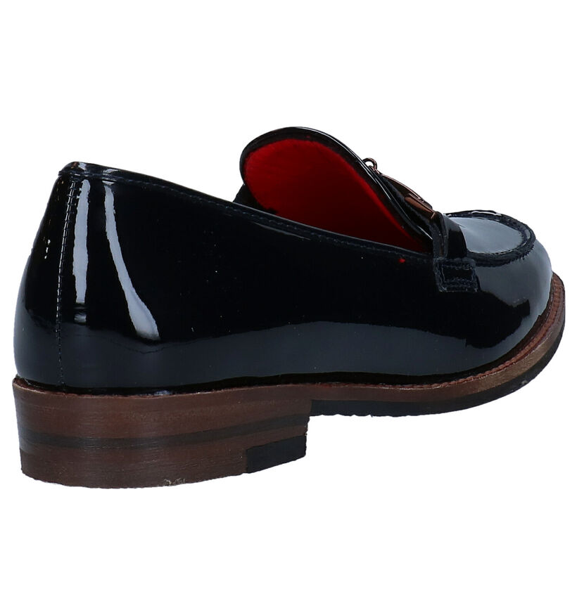 Ara Kent Blauwe Loafers in lak (282789)