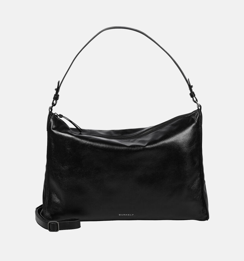 Burkely Creased Crystal Zwarte Schoudertas voor dames (363077)