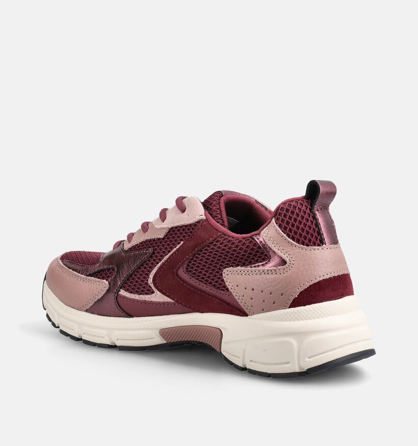 Gabor Comfort Bordeaux Sneakers voor dames (376972) - geschikt voor steunzolen