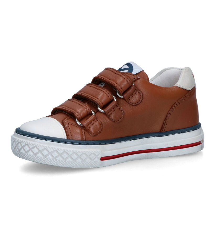 Kipling Henry 1 Cognac Velcroschoenen voor jongens (323985) - geschikt voor steunzolen