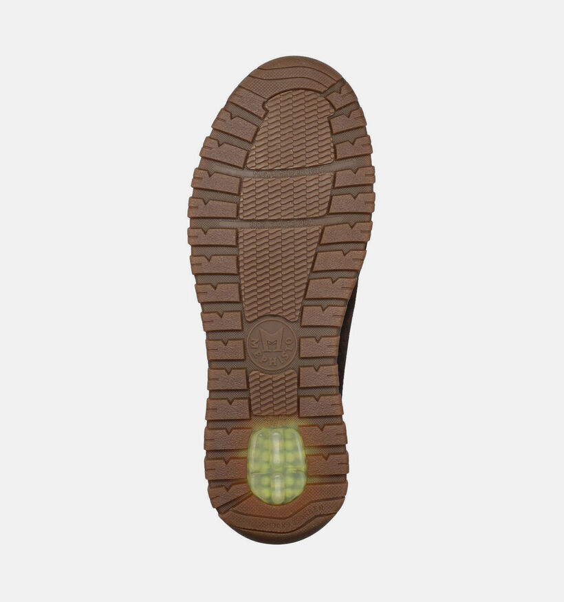 Mephisto Paco Nevada Chaussures plates en Marron pour hommes (378993) - pour semelles orthop&eacute;diques