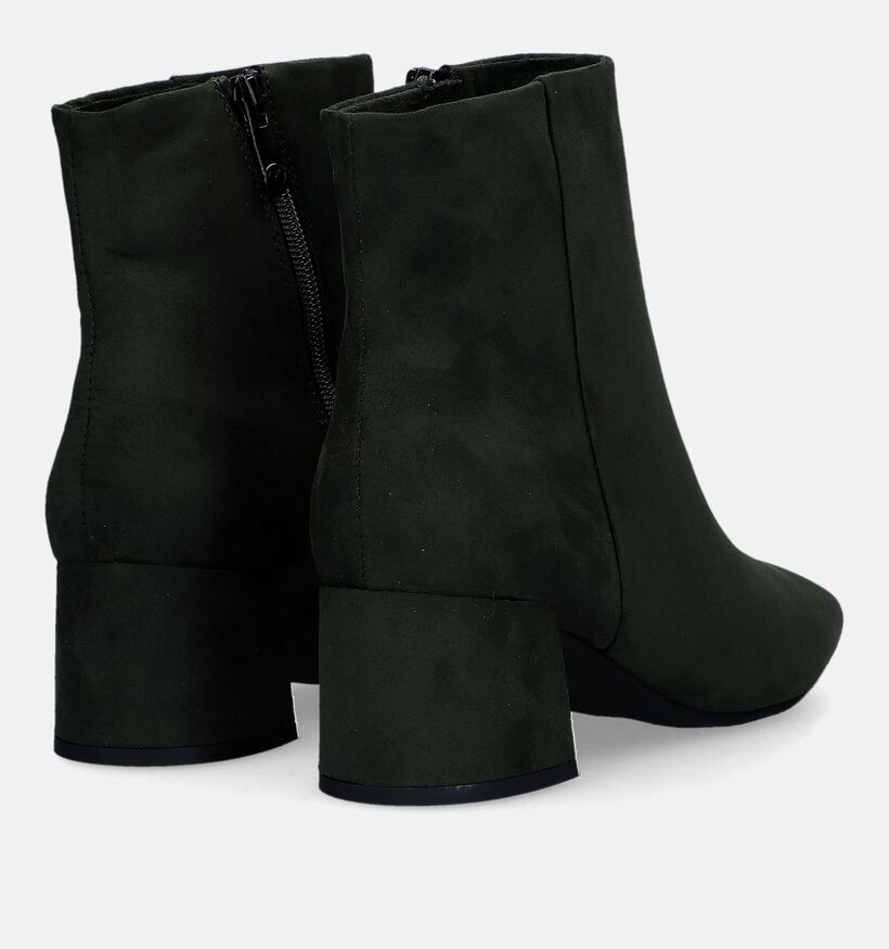 Marco Tozzi Bottines à talons en Vert kaki pour femmes (330648)