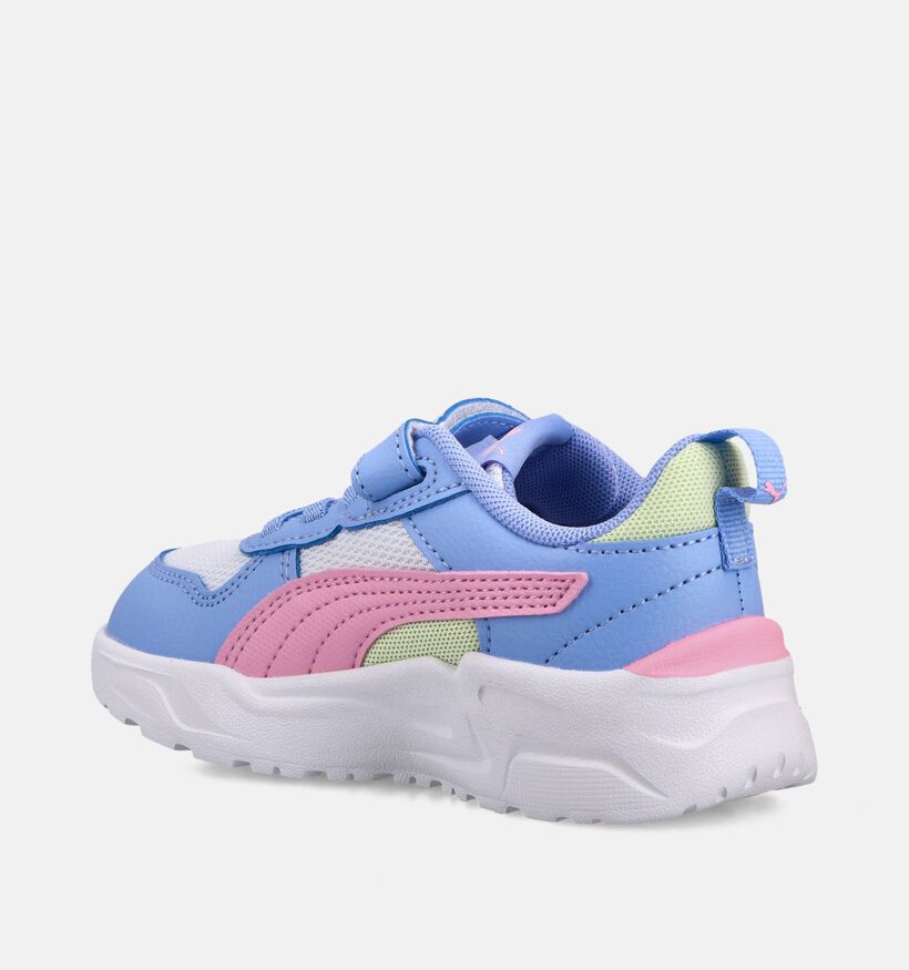 Puma Trinity 2 LT Baskets basses en Violet/Blanc pour filles (366624) - pour semelles orthop&eacute;diques