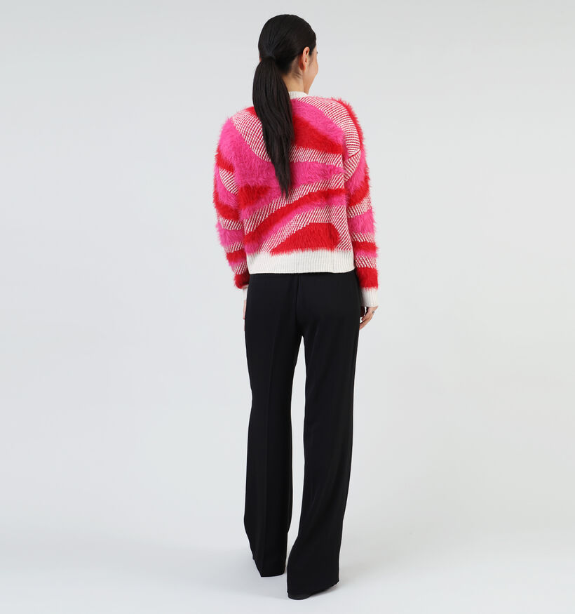 Vero Moda Callie Pull duveteux en Noir pour femmes (349045)