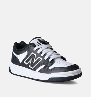 New Balance 480 Sneakers Black/ White/Black/Marine Blue/Team Red