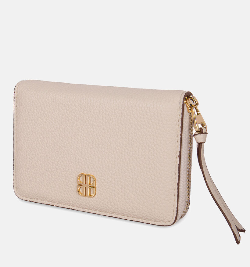 Laurent David Lichtbeige Ritsportemonnee voor dames (374039)