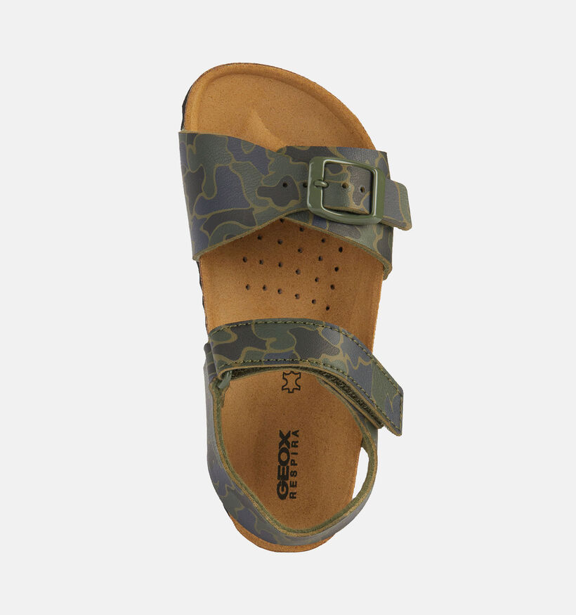 Geox Ghite Sandales en Vert kaki pour gar&ccedil;ons (368864)