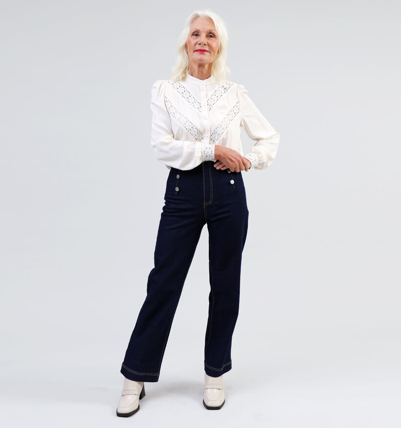 Vila Flira Ecru Blouse voor dames (332519)