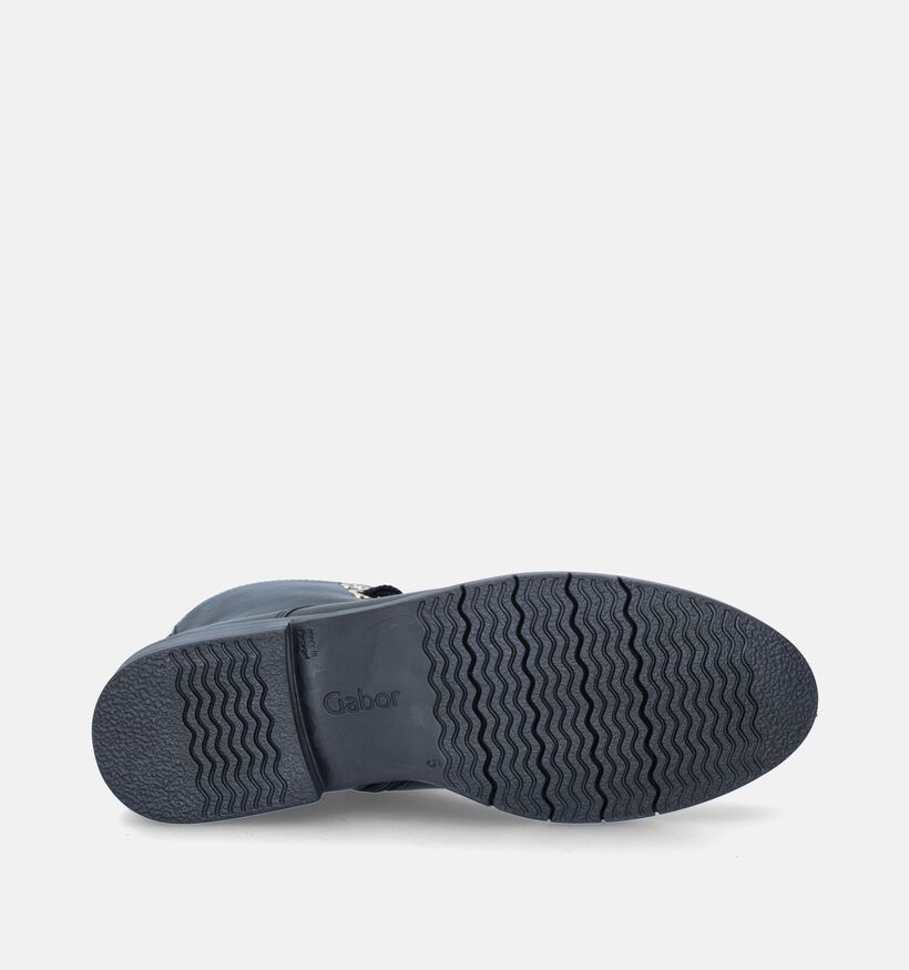 Gabor Comfort Zwarte Bottines voor dames (347068) - geschikt voor steunzolen