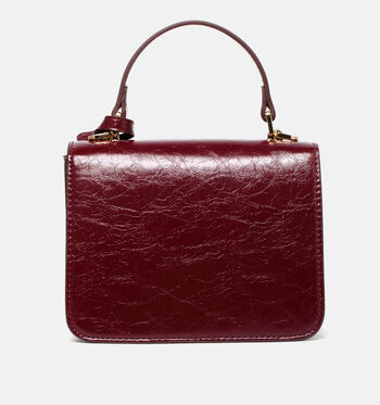 Laurent David Crossbody tassen Zwart/Bordeaux