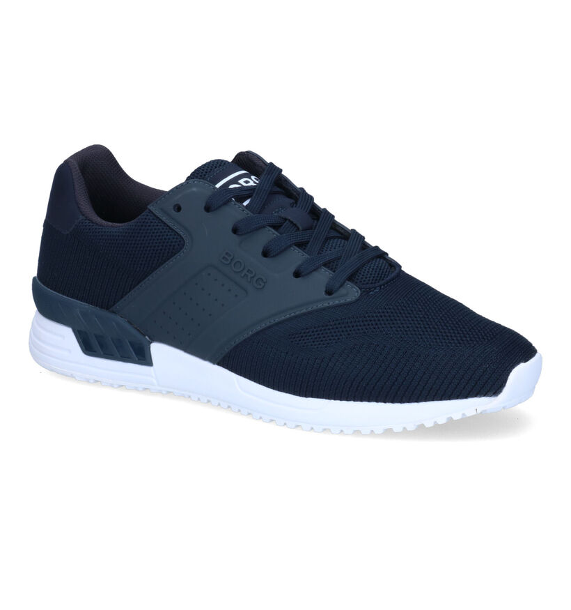 Björn Borg Baskets basses en Bleu foncé pour hommes (336921) - pour semelles orthopédiques