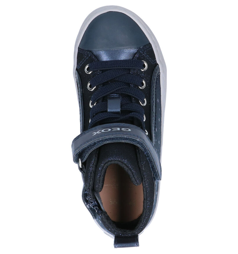 Geox Chaussures hautes en Bleu foncé en simili cuir (278291)