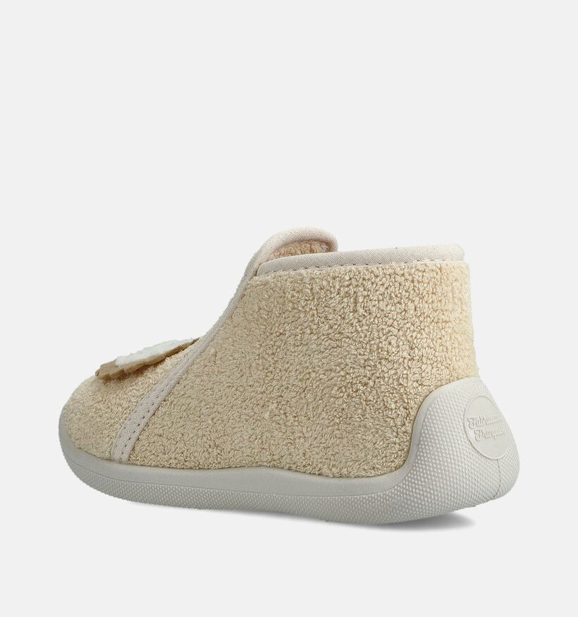 Little David Lion Beige Pantoffels voor meisjes, jongens (374933) - geschikt voor steunzolen