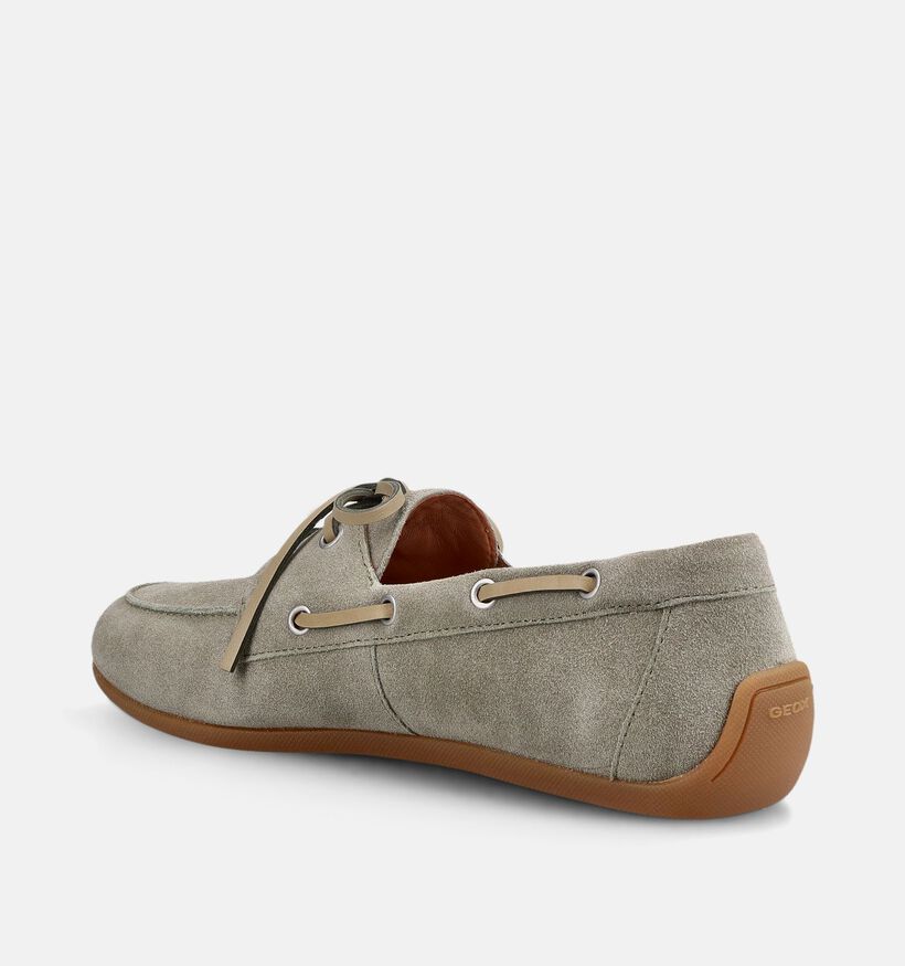 Geox Addisse Sage Groene Bootschoenen voor dames (387187) - geschikt voor steunzolen