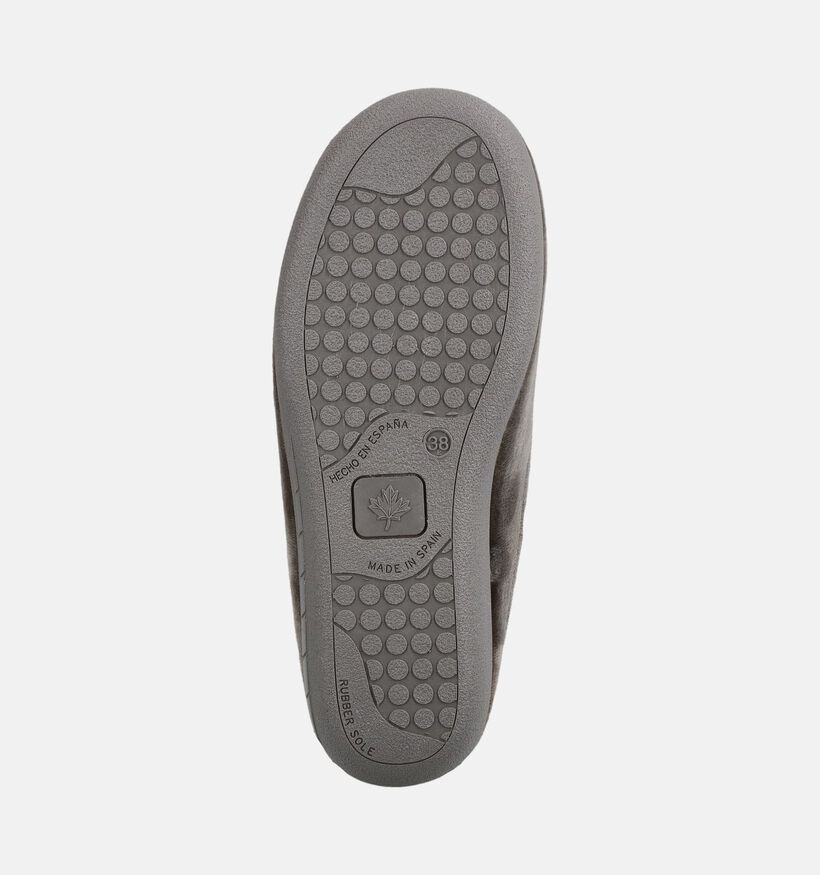 Hush Puppies Del Pantoufles ouvertes en Gris pour femmes (377678)