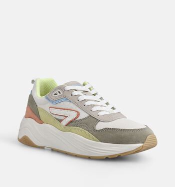 Hub Low Baskets Beige/Bleu/Vert