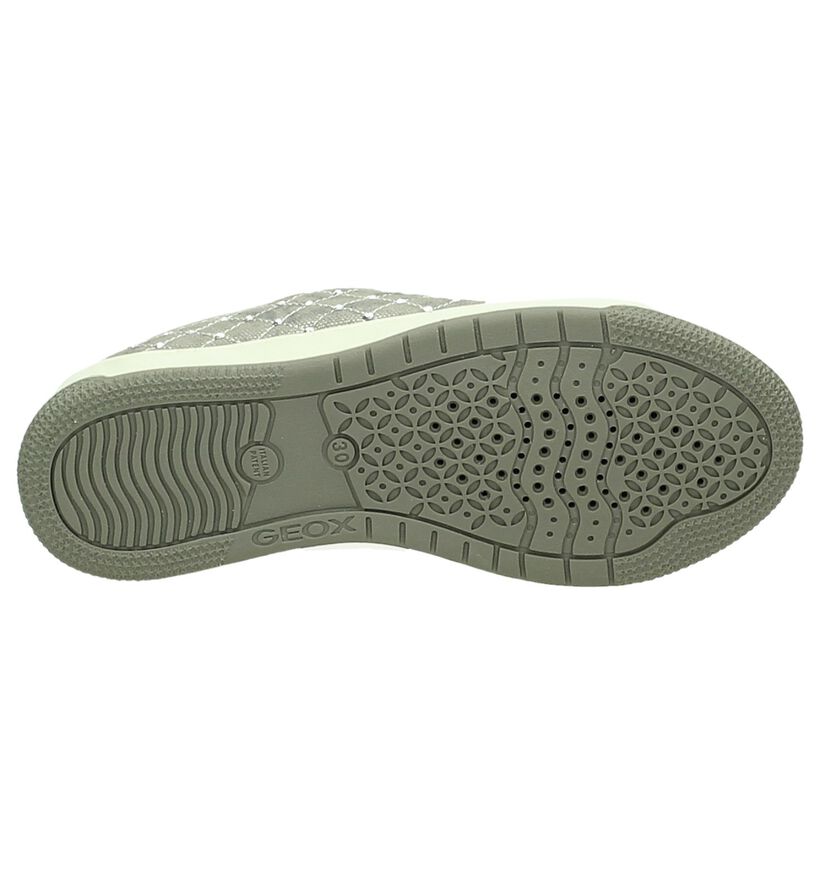 Geox Baskets slip-on en Gris en textile (170552)