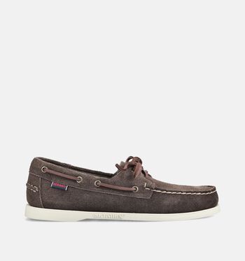 Sebago Docksides Lage schoenen Bruin/Groen
