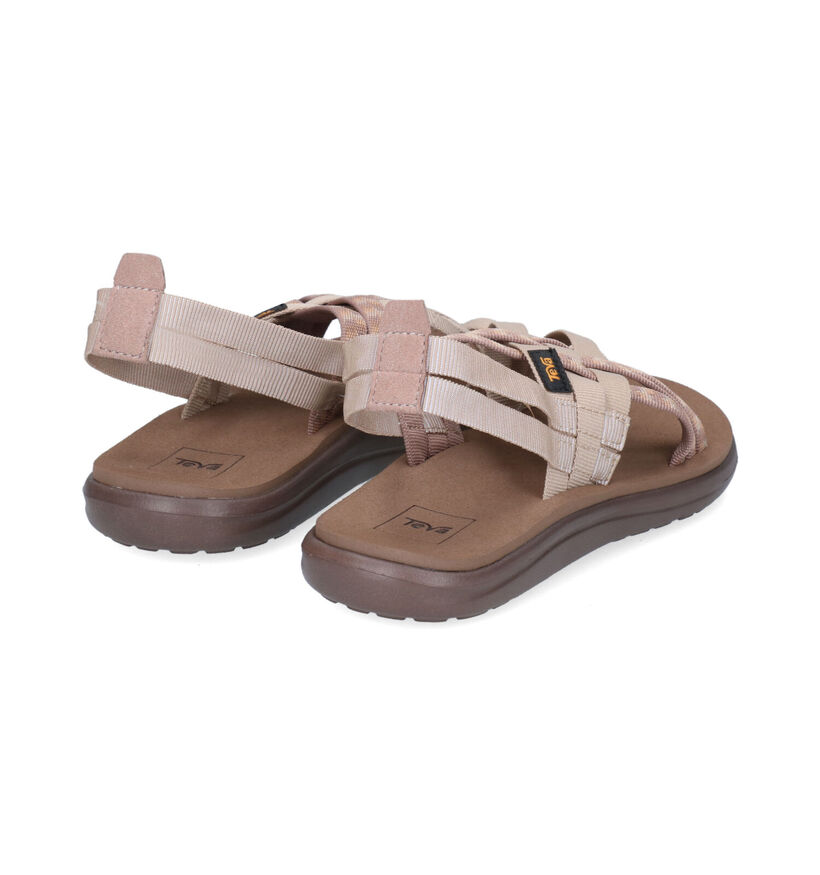 Teva Voya Strappy Sandales en Écru pour femmes (338820)