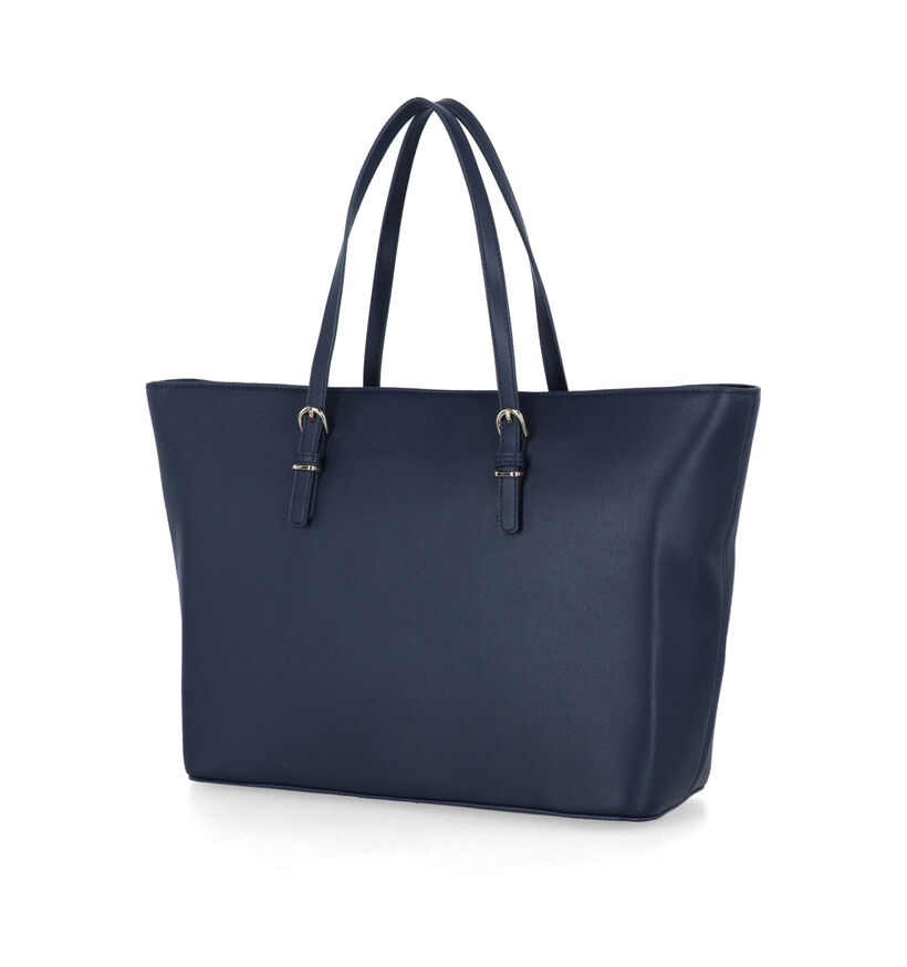 Tommy Hilfiger Timeless Blauwe Shopper in kunstleer (321537)