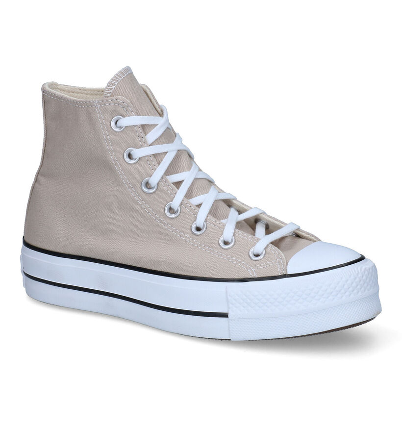 Converse Chuck Taylor AS Lift Lila Sneakers in stof (309922)