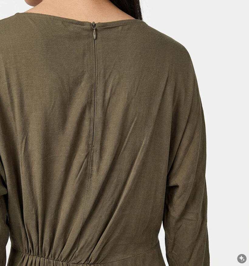 Orfeo Mylene Kakigroene Midi-Jurk voor dames (381658)