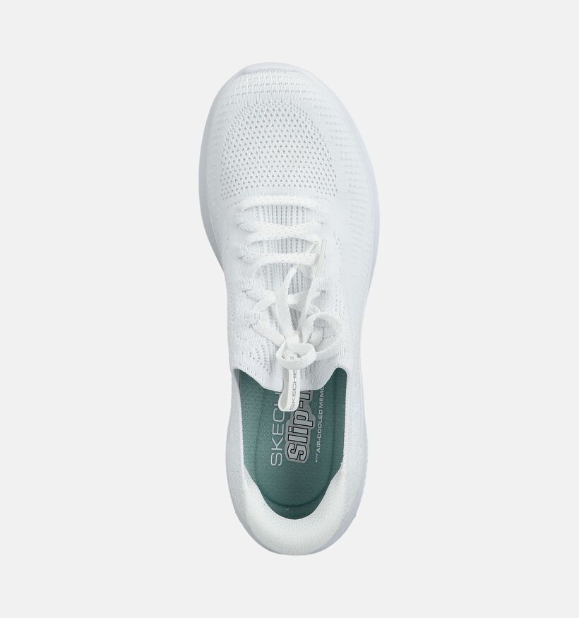 Skechers Ultra Flex 4.0 Slip-ins en Blanc pour femmes (375608)