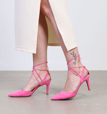 Signatur Escarpins Noir/Rose