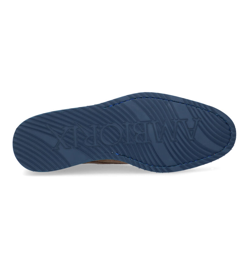 Ambiorix Iturba Taupe Veterschoenen voor heren (324838) - geschikt voor steunzolen