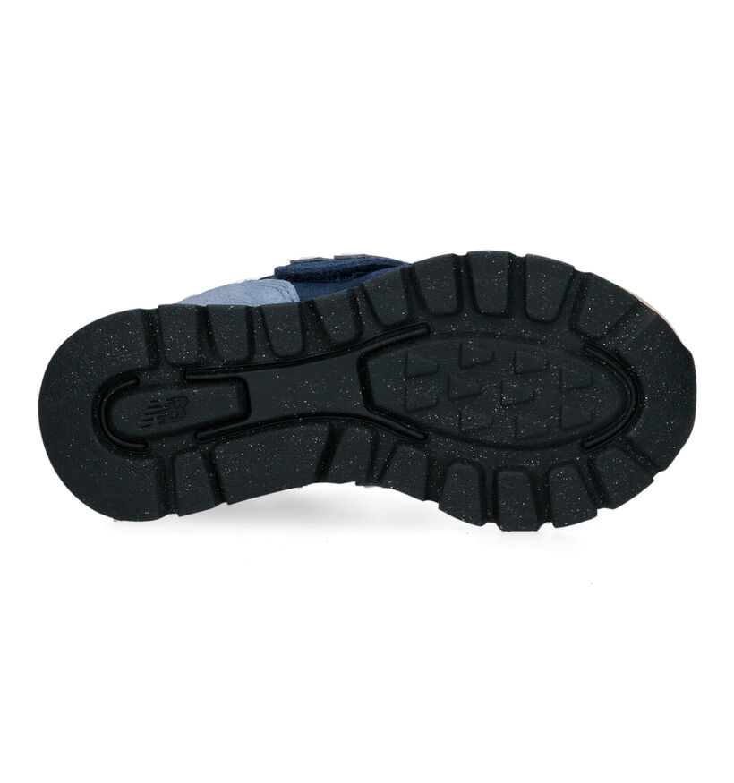 New Balance PV574 Baskets en Vert pour garçons (319260) - pour semelles orthopédiques
