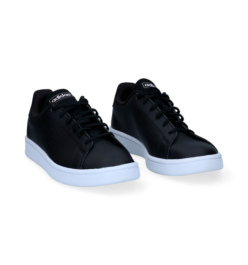 adidas Advantage Base Zwarte Sneakers voor dames (300176) - geschikt voor steunzolen