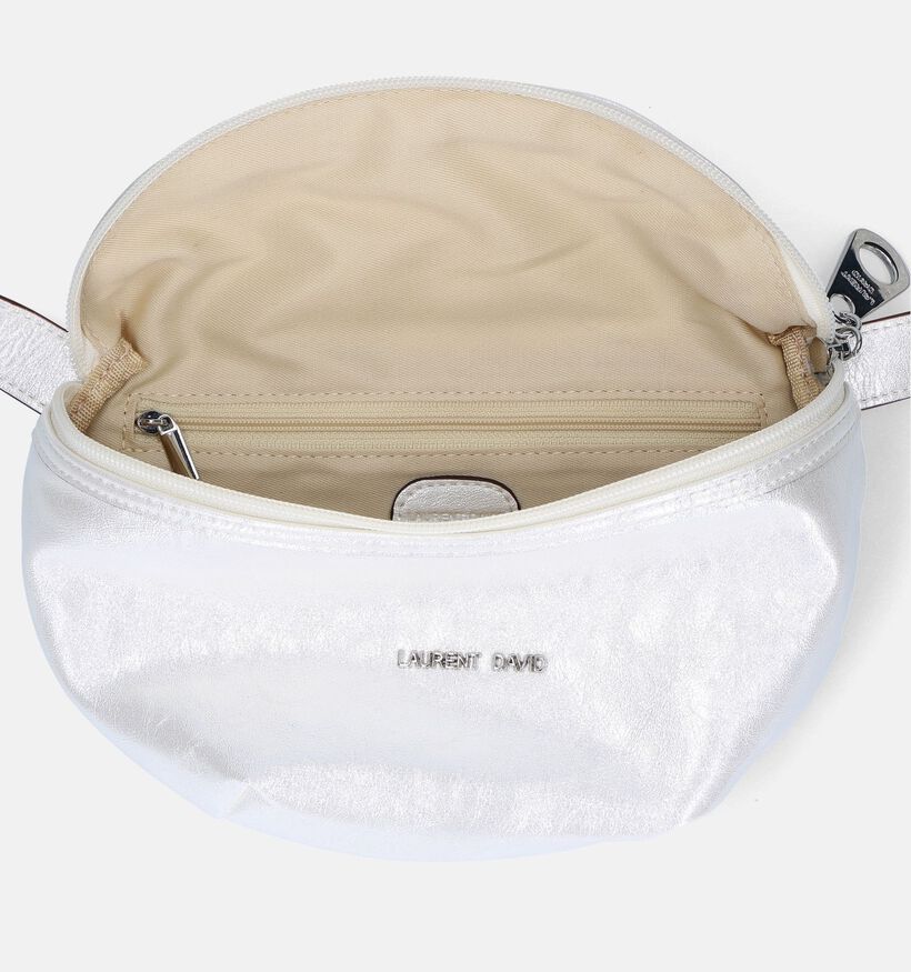Laurent David Estée Sac Banane Argent pour femmes (358034)