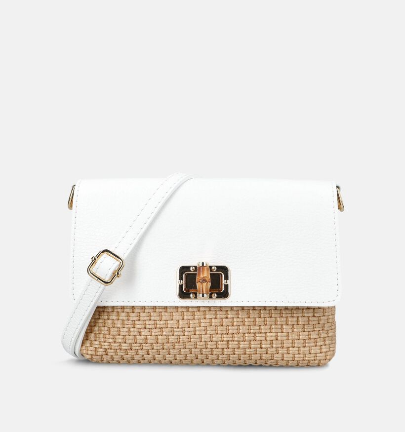 Via Limone Witte Crossbody Tas voor dames (376383)