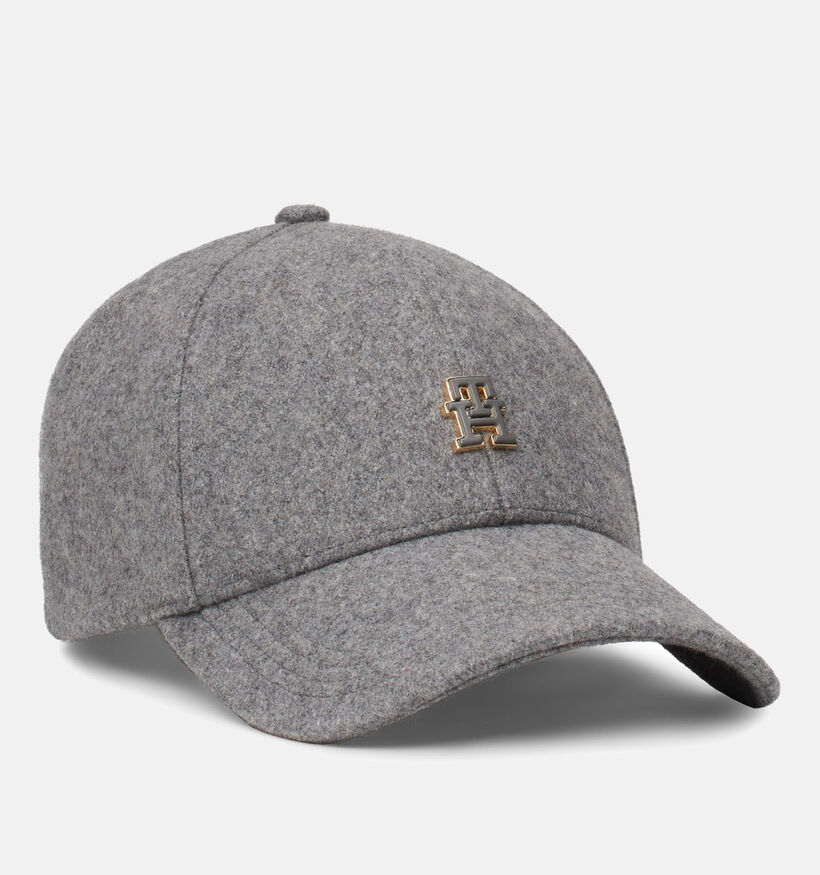 Tommy Hilfiger Monogram Winter Casquette en Gris pour femmes, hommes (346524)