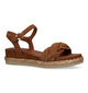 Tamaris Kaki Sandalen in daim (322291)