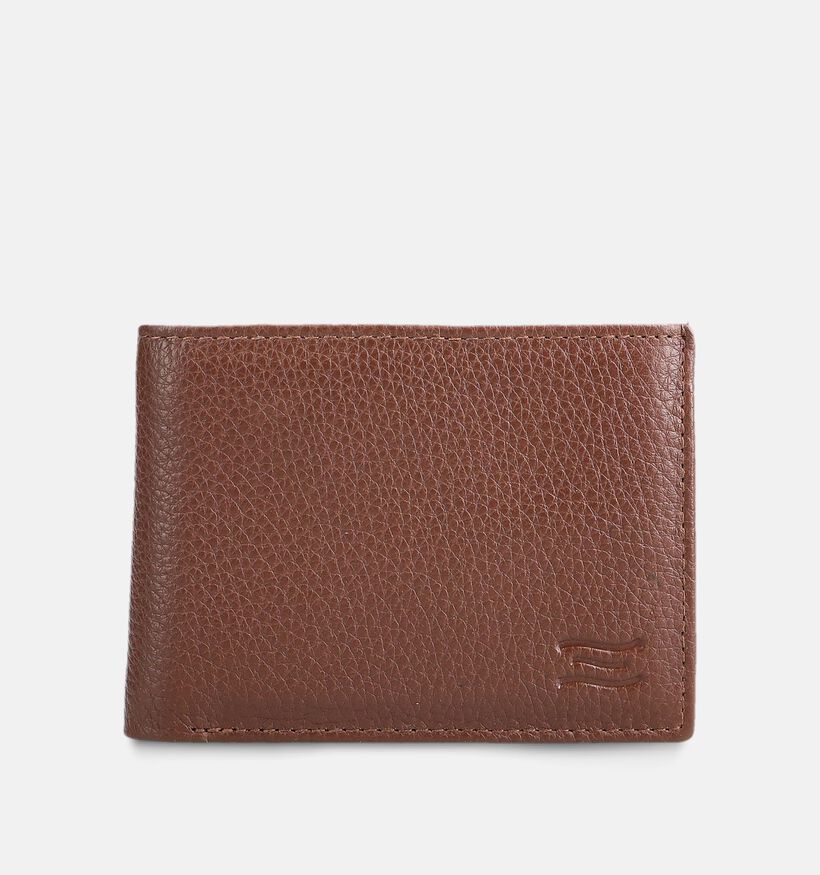 Crinkles Cognac Portefeuille voor heren (373872)