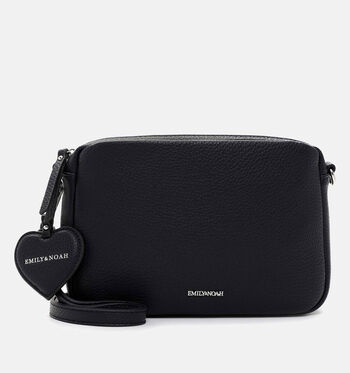 Emily & Noah Crossbody tassen Zwart/Wit/Bruin/Blauw