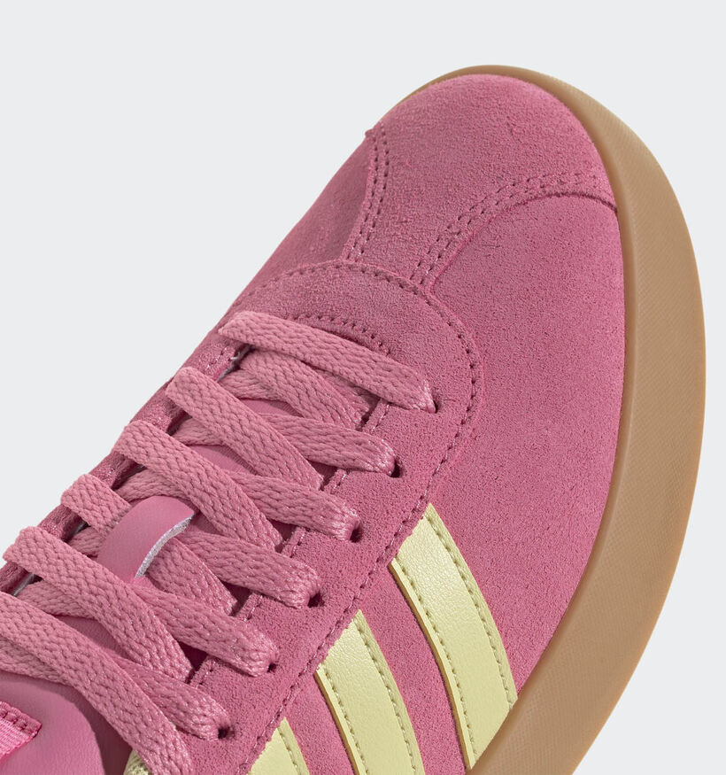 adidas VL Court 3.0 Roze/Gele Sneakers voor dames (359456) - geschikt voor steunzolen