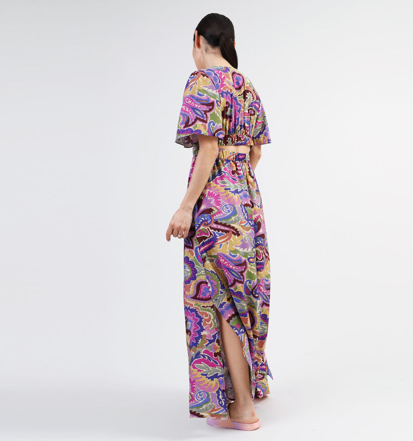 Orfeo Lona Robe longue en Mauve pour femmes (345083)