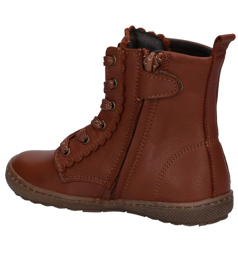 Little David adore Cognac Bottines in leer (298567)