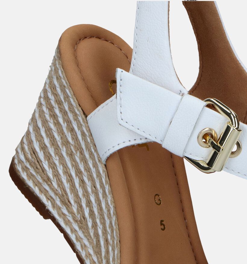 Gabor Comfort Witte Sandalen Met Sleehak voor dames (339493)