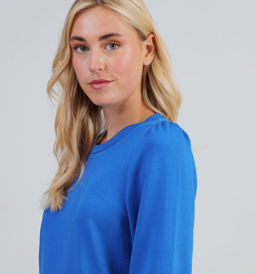 Vila Sif Open Sweater en Bleu (334637)