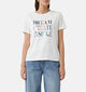 comma Witte T-shirt voor dames (364454)
