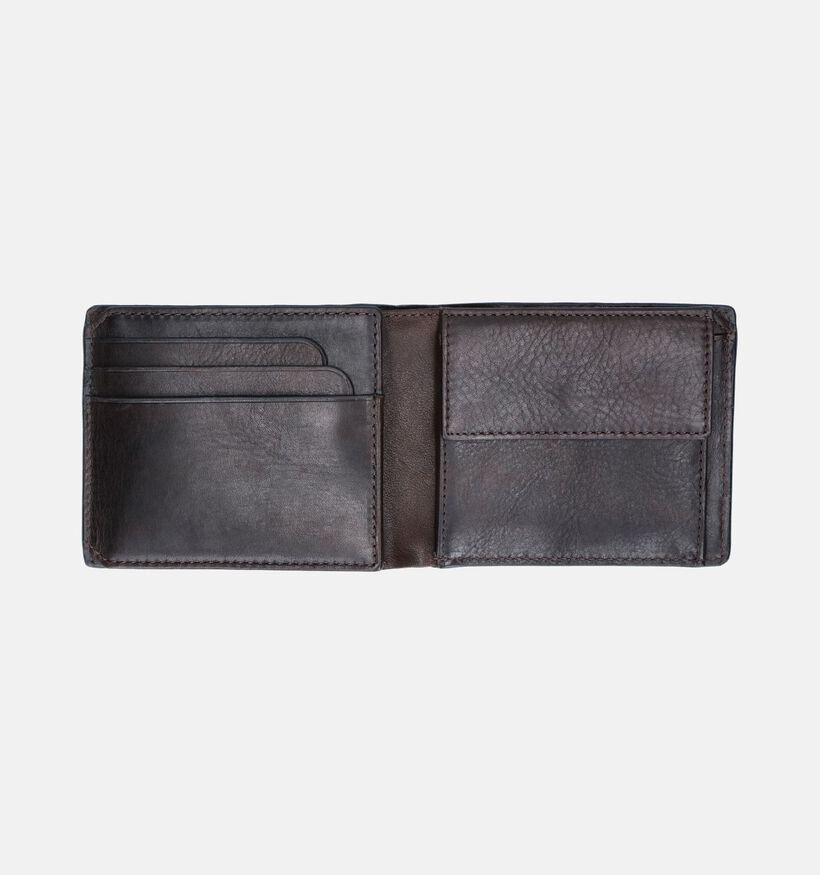 Maverick  Portefeuille en Brun pour hommes (358832)