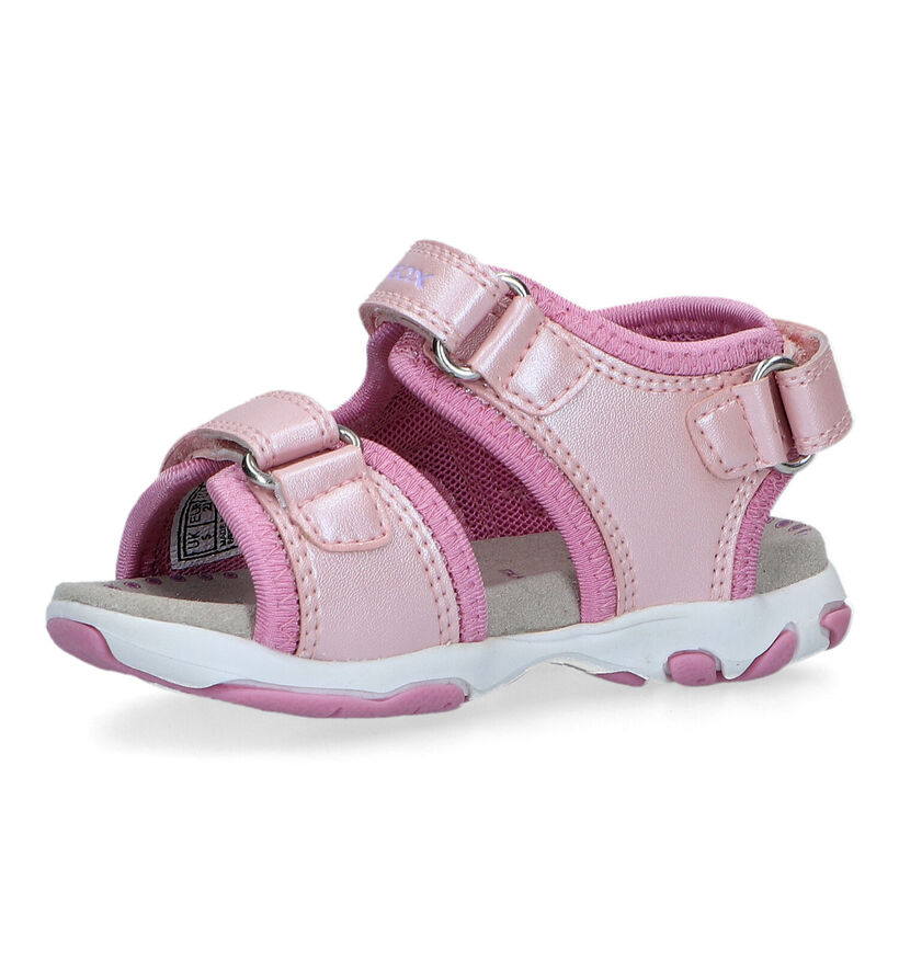 Geox Flaffee Roze Sandalen in kunstleer (326583)