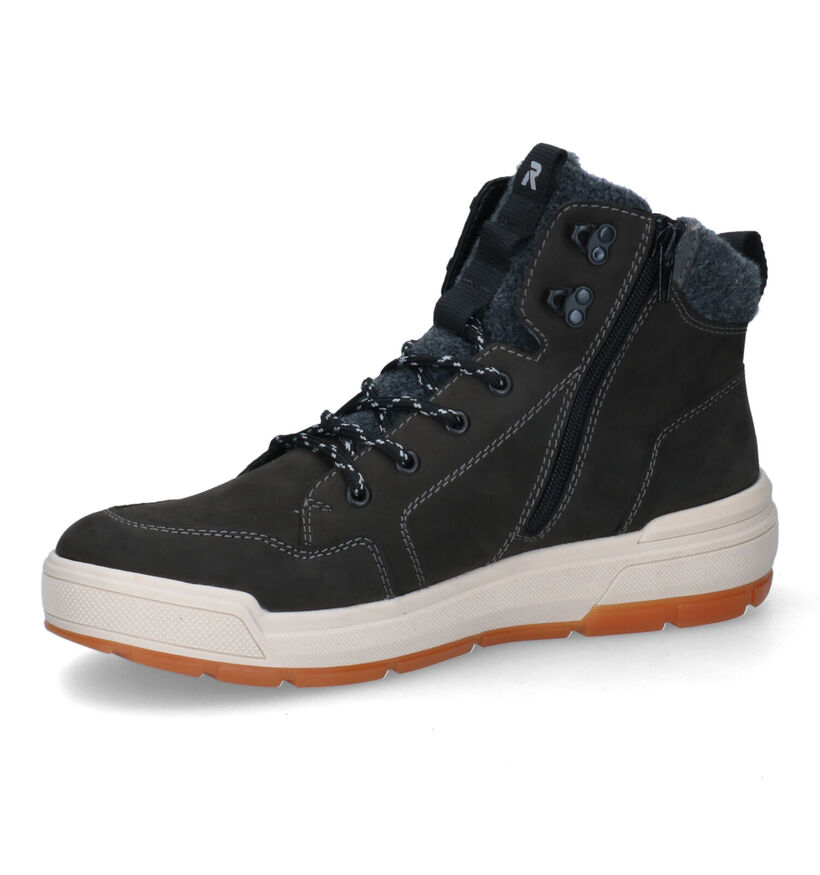 R-Evolution Boots à lacets en Cognac en nubuck (317035)