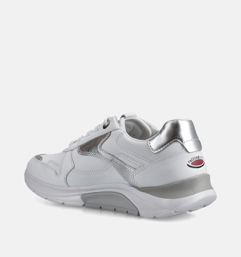 Gabor Baskets casual en Blanc pour femmes (368401) - pour semelles orthop&eacute;diques