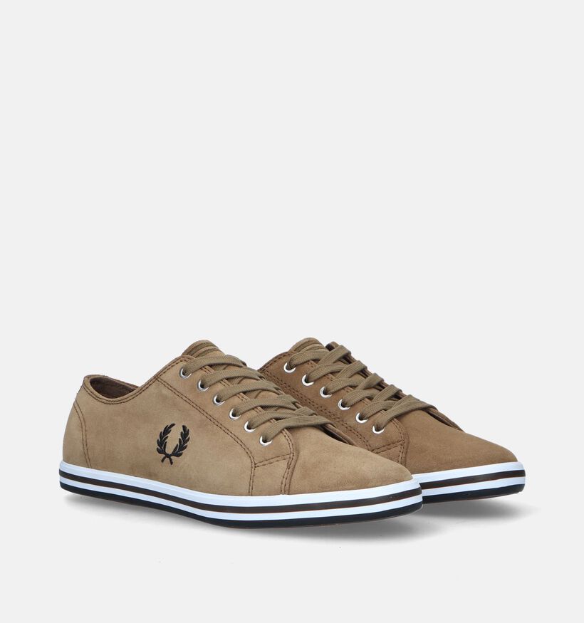 Fred Perry Kingston Suede Chaussures à lacets en Cognac pour hommes (333927)